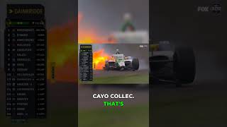 Car on Fire! Indy 500 Takes a Dramatic Turn! 🔥🏎️