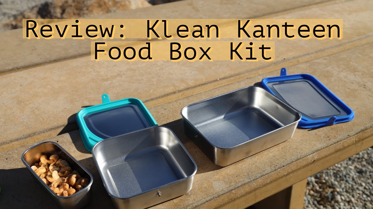 Review Klean Kanteen Food Box Kit - YouTube