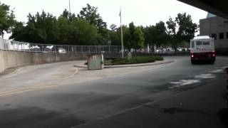 Gwinnett County Transit GCT 2004 Orion VII CNG #A009 Leaving Doraville Station
