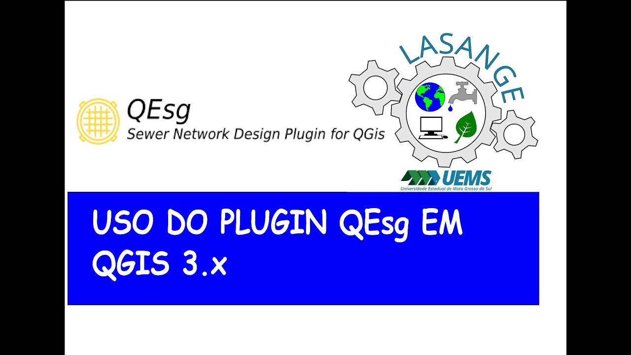 3 - QEsg - Dimensionamento de rede de esgoto em SIG - YouTube