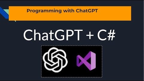 ChatGPT with C# | ChatGPT with Dot Net core | Visual Studio 2022 | Latest 2023