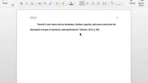 APA Format Direct Quotation One Author