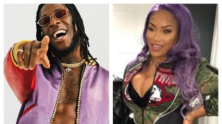 Burna Boy reveals he is in a relationship with Stefflon Don.