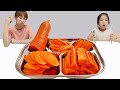 당근 형관펜을 만들려고? 서은이의 진짜 형관펜 만들기 당근 식판 Making Carrot Highlighter and Carrot Food