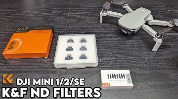 K&F Concept Nano-X Pro ND Filters for DJI Mini 1/Mini 2/SE