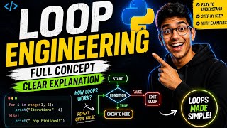 Loops engineering in Programming Explained 🔥 | Full Concept Clear in One Video