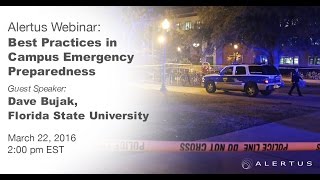 Best Practices in Campus Emergency Preparedness