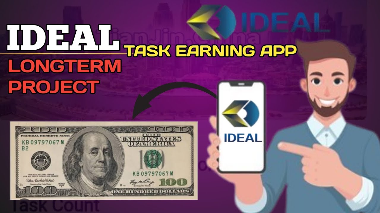 Ideal App || ideal new task earning app || Online Earn with Saad