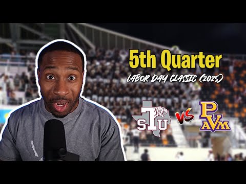 BandHead REACTS to  PVAMU vs. TXSU | Labor Day Classic 5th Quarter (2025)