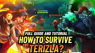 How To Survive Terizla With Esmeralda   Guide  Mlbb