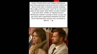 Taylor Frankie Paul and Dakota Mortensen Granted Mutual Protective Orders; Judge Calls Relationship