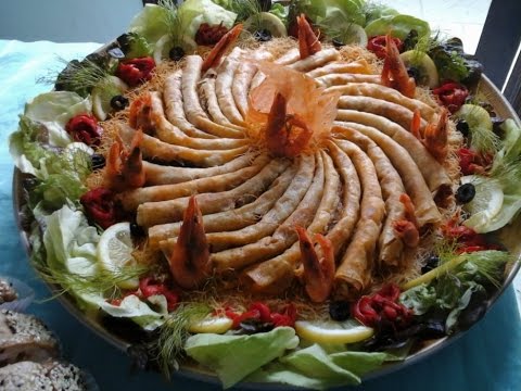 les bon plats pastilla avec belle presentation أروع تقديم للبسطيلة المغربية بالسمك و وبالدجاج 