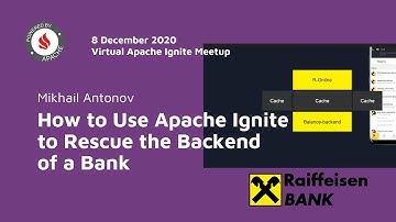 Apache Ignite, Load Reduction and System Scaling for Banking