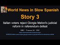 World News in Slow Spanish — Mar 24, 2026 AM | France's, Trump, Iran's