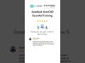 Google review on AutoCAD training