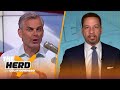 Chris Broussard talks Lakers & AD injury, Clippers' comeback, Miami Heat sweep | NBA | THE HERD