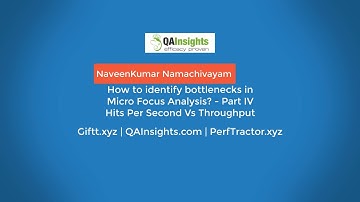 Learn LoadRunner Series - How to identify bottlenecks in Micro Focus Analysis Part IV?