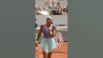 Coco Gauff was already phenomenal at 18 years old 🇺🇸 #rolandgarros #tennis #shorts #cocogauff