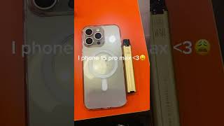 I phone 15 pro max