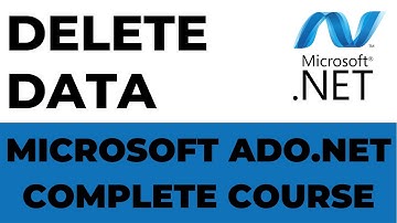 Delete Data in Ado.net | Ado.net Complete Course.