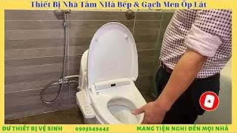 Cách sử dụng nắp bệt điện tử, CW   KB22AVN, nắp bệt thông minh, nắp rửa điện, nắp bệt điện tử , inax