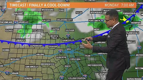 DFW Weather: Countdown to a cooldown