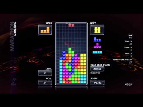 Tetris (ps3) gameplay