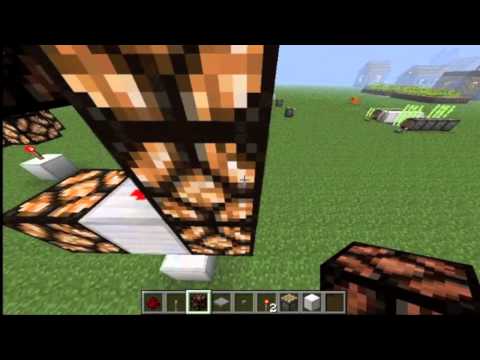 Redstone Basic Tutorial "How to powers outputs + primary and secondary power!"