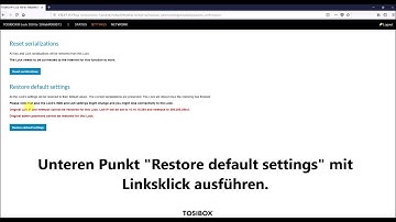 Tosibox Lock reset