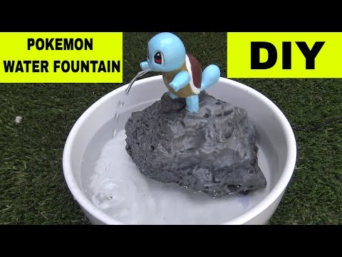 Fuente de agua Pokemon / Pokemon water fountain