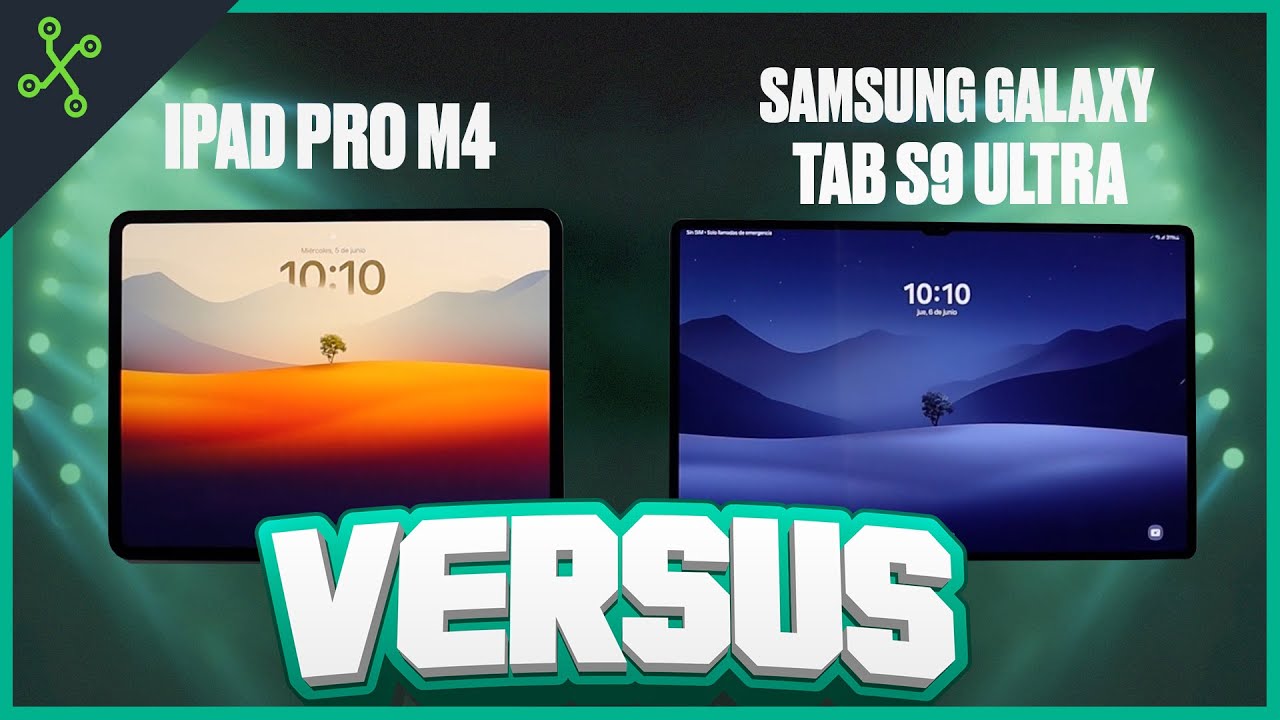 iPad Pro M4 VS Samsung Galaxy Tab S9 Ultra: Las MEJORES TABLETS que NO ...