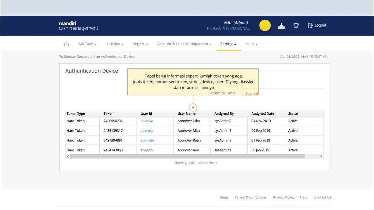 MCM PART 4 SETTING Authentication Device HB YouTube