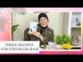 3 Beginner's Recipes for Hair Strengthening and Cleansing using Sukesh Ayurveda