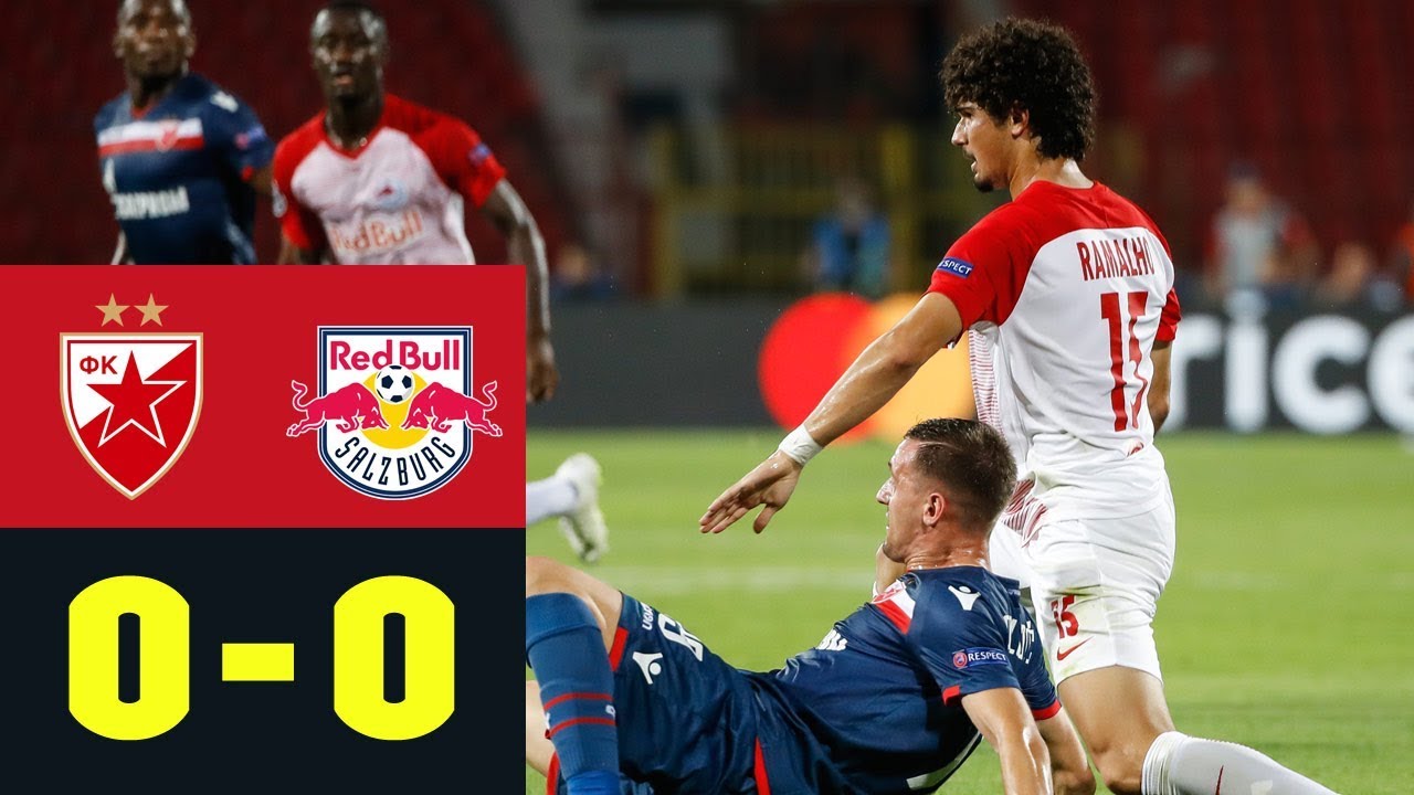 Großer Kampf im Geisterspiel: Roter Stern Belgrad - Salzburg 0:0 | CL-Quali  | Highlights | DAZN