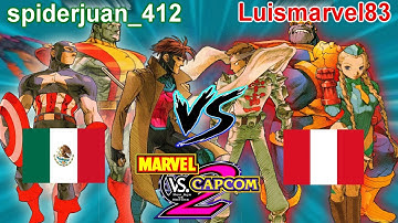 Marvel vs Capcom 2: New Age of Heroes - spiderjuan_412 vs Luismarvel83