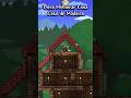 COMO MELHORAR sua CASA de MADEIRA no #terraria #build #tutorial