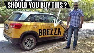 MARUTI SUZUKI BREZZA - AN HONEST OPINION ( आखिर कितने पानी में...)