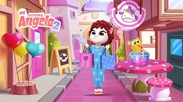 My Talking Angela 2 - Gameplay Walkthrough Part 8 - Slice And Sip (iOS, Android)