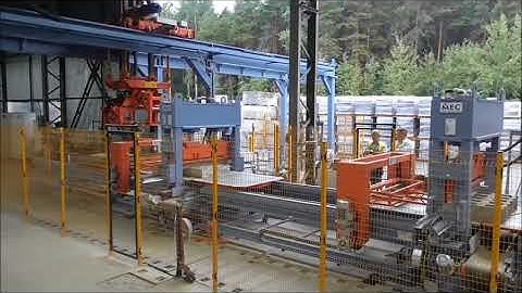MEC Automatic Plant for Concrete Blocks Splitting (1.360mm W x 300mm H)