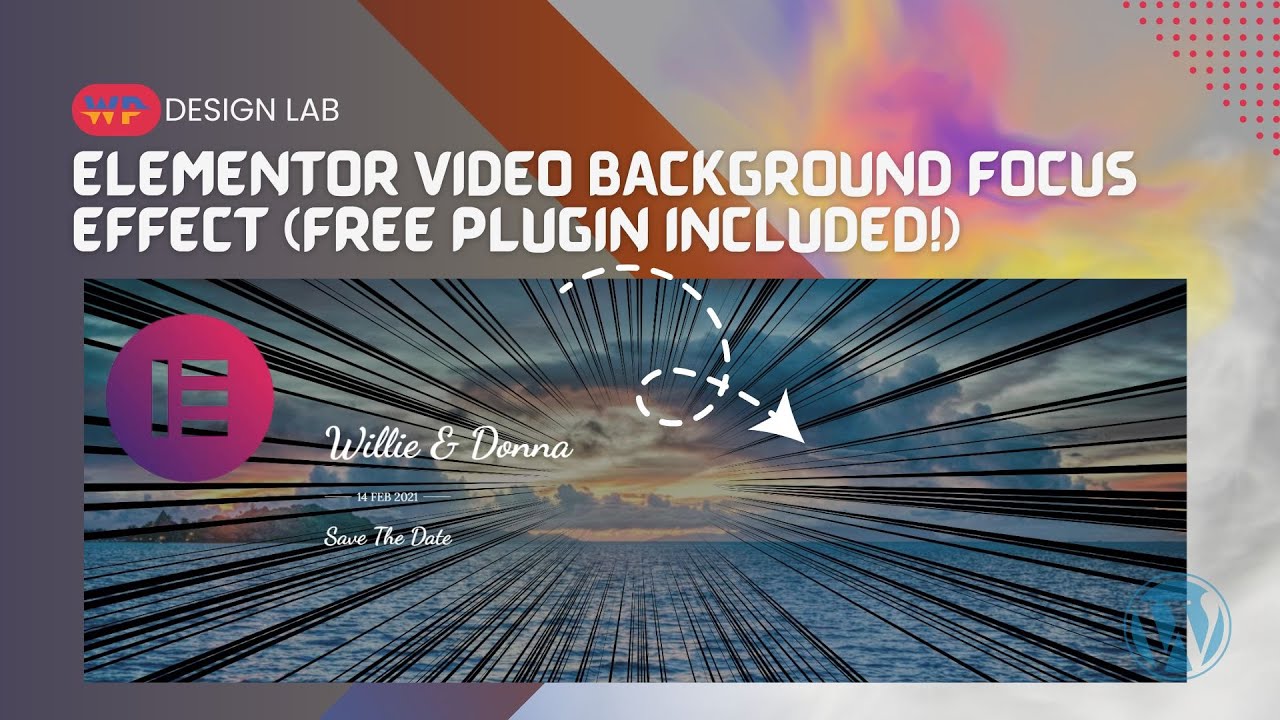 Elementor Video Background Focus Effect Addon | Free WordPress Plugin ...