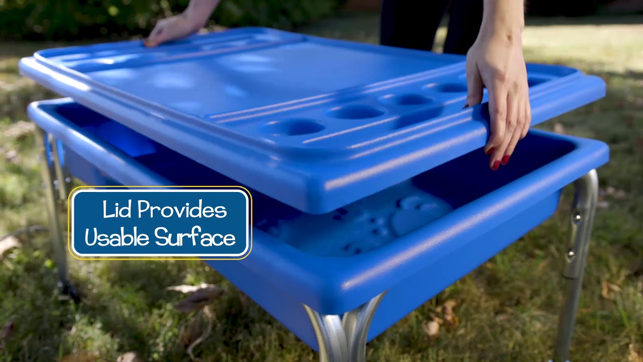 children's sand table with lid