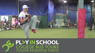 Stephen Johnson Pitching - Cbc Baseball - Www.playinschool.com
