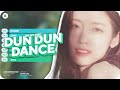 OH MY GIRL - Dun Dun Dance Line Distribution (Color Coded)