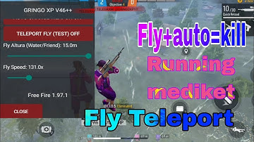 NEW UPDATE❗MOD MENU FF GRINGO XP V46++ TELEPORT AUTO KILL FLY RANK TANPA PASSWORD SETELAH UPDATE 🐼