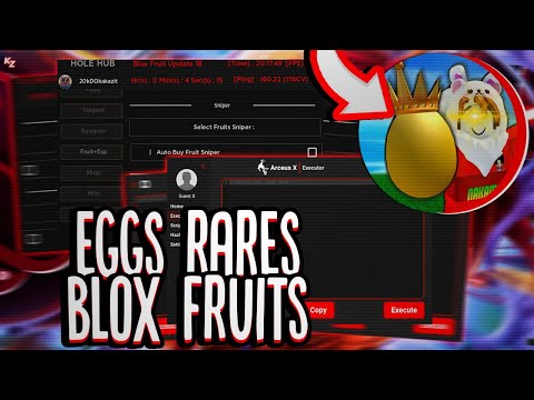[🐰🥚EGGS] Script Blox Fruits - Farm Anti Reset, Bring All Fruits + Eggs!! (Mobile & PC) 2023
