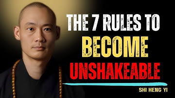 “The 7 Rules To Become Unshakeable,” Shi Heng Yi #motivation