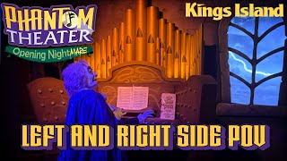 Left and Right Side POVs - Phantom Theater : Opening Nightmare | Kings Island