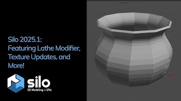 Silo 2025.1 — New Lathe Modifier, Texture Updates, and More!