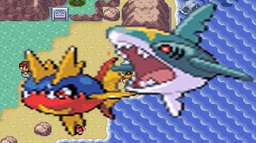 How to find Carvanha & Sharpedo in Pokemon Emerald