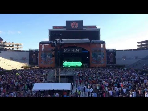 Spread the Love Tour 2016: Sam Hunt at Jordan-Hare Stadium in Auburn, AL